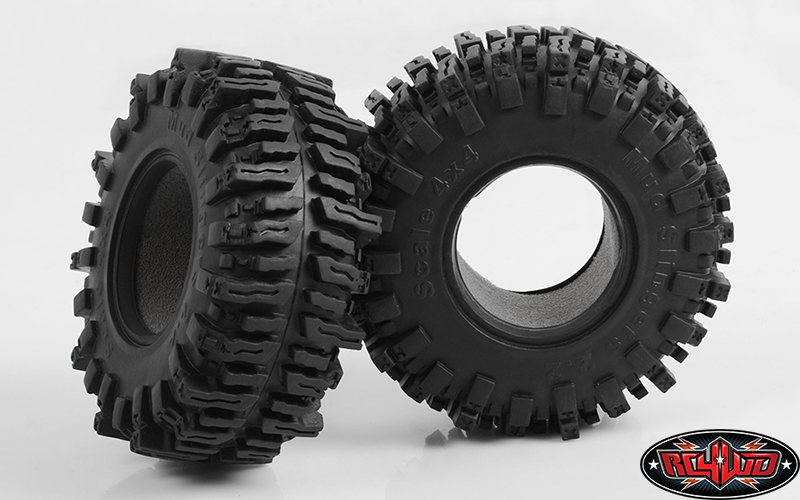 RC4WD 2.2" Mud Slingers Advanced X3 Tires 4.88" OD (2) RC4WD 2.2" Mud Slingers Advanced X3 Tires 4.88" OD (2)