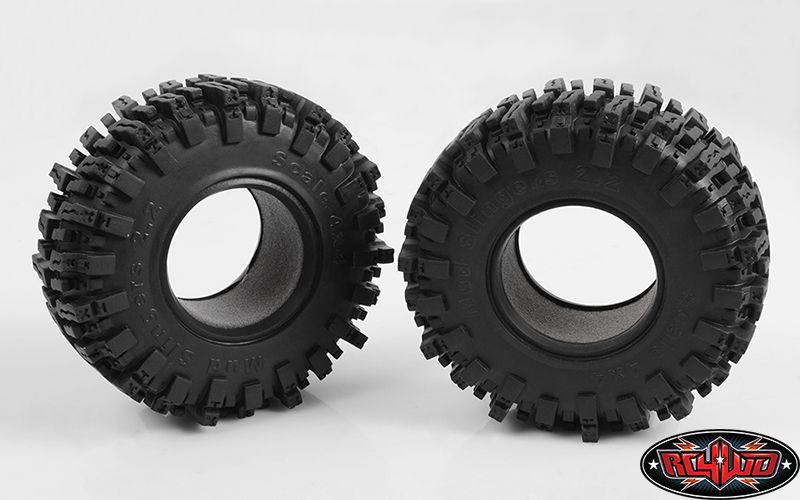 RC4WD 2.2" Mud Slingers Advanced X3 Tires 4.88" OD (2) RC4WD 2.2" Mud Slingers Advanced X3 Tires 4.88" OD (2)