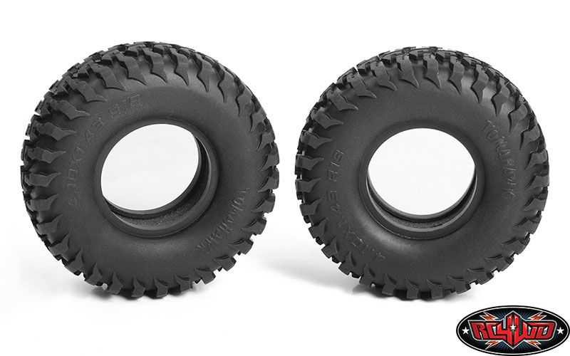 RC4WD 1.9" Tomahawk Advanced X2S Scale Tires 4.1" OD (2) - Click Image to Close