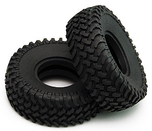 RC4WD 1.55" Mud Thrashers Advanced X3 Scale Tires 3.67" OD (2) - Click Image to Close