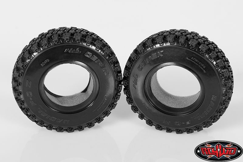 RC4WD 1.9" Dick Cepek FC-II X2 SS Compound Tire 3.79" OD (2) - Click Image to Close
