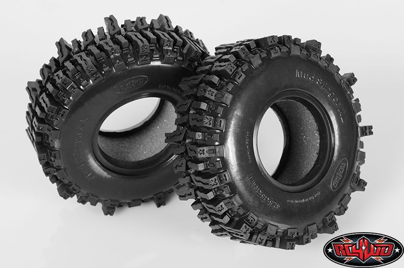 RC4WD 1.9" Mud Slinger 2 XL X2 SS Scale Tires 4.21" OD (2) - Click Image to Close