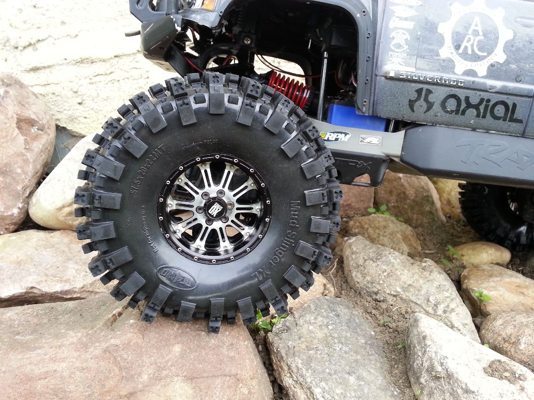 RC4WD 2.2" Mud Slinger 2 XL Advanced X2S Scale Tire 5.5" OD (2) - Click Image to Close