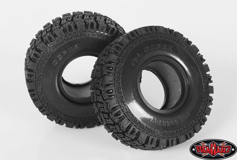 RC4WD 1.55" Dick Cepek Fun Country X2S Scale Tires 3.74" OD (2)