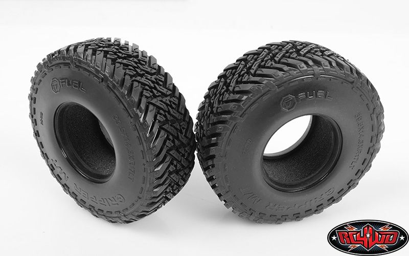 RC4WD 1.7" Fuel Mud Gripper M/T Advanced X2S Tires 3.98" OD (2) - Click Image to Close