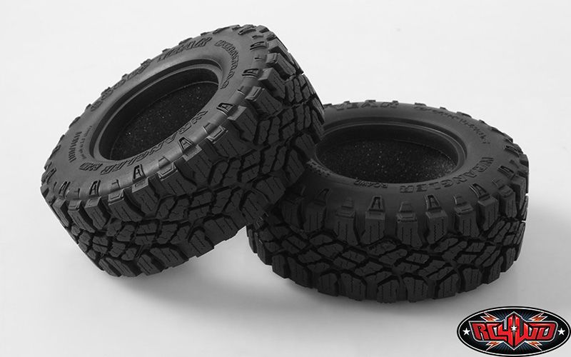RC4WD 1.9" Goodyear Wrangler Duratrac X2S Tires 3.8" OD (2) - Click Image to Close