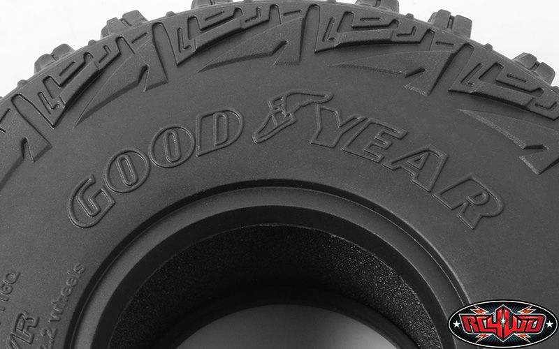 RC4WD 2.2" Goodyear Wrangler MT/R X2S Scale Tires 5.63" OD (2)