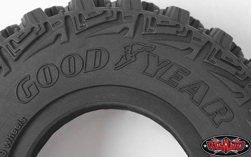 RC4WD 1.9" Goodyear Wrangler MT/R X2S Scale Tires 4.19" OD (2) - Click Image to Close