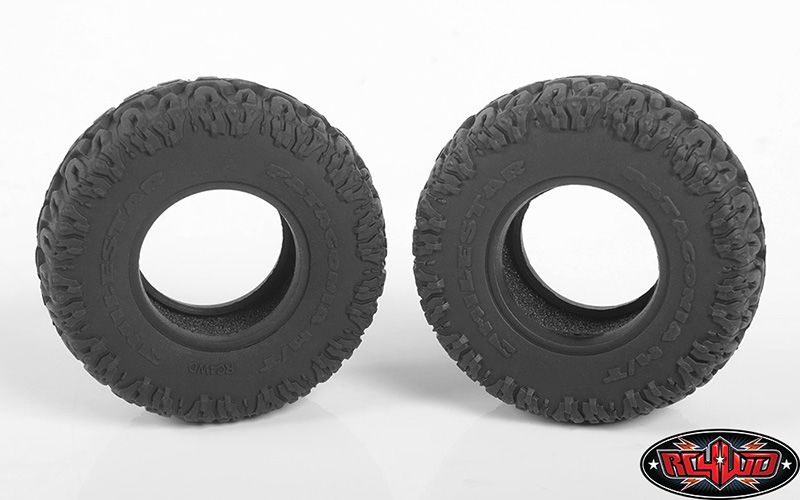 RC4WD 1.0" Milestar Patagonia M/T X2S Micro Tires 2.06" OD (2) - Click Image to Close