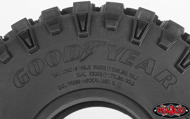 RC4WD 1.9" Goodyear Wrangler Duratrac X2S Tires 4.72" OD (2)