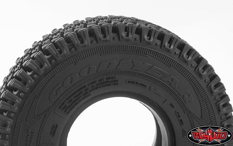 RC4WD 1.55" Goodyear Wrangler All-Terrain X2S Tires 3.74" OD (2) - Click Image to Close