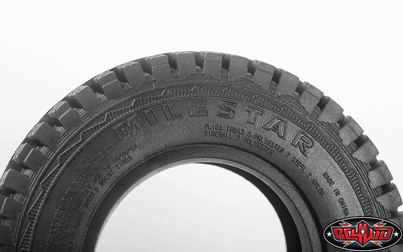 RC4WD 1.7" Milestar Patagonia A/T X2S Tires 3.35" OD (2) - Click Image to Close