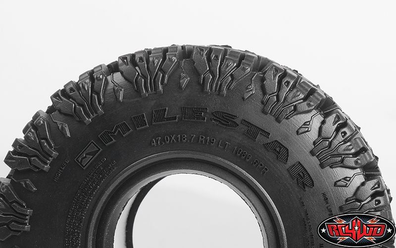 RC4WD 1.9" Milestar Patagonia M/T Advanced X2S Tires 4.7" OD (2) - Click Image to Close