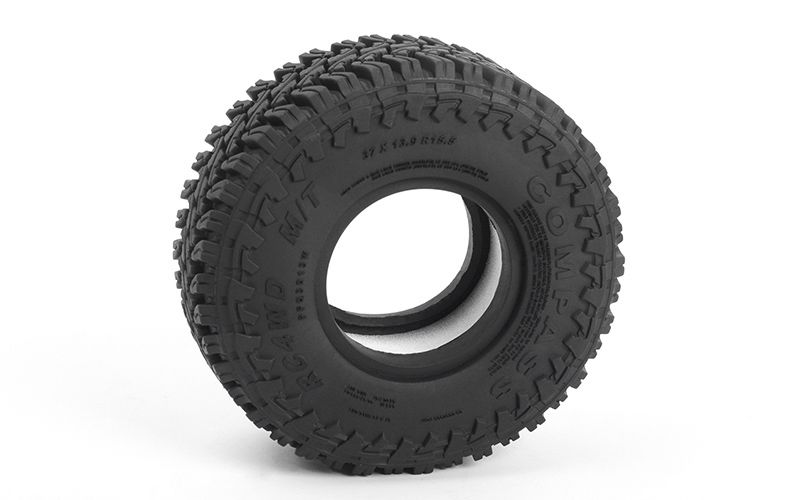 RC4WD 1.55" Compass M/T Advanced X2S Scale Tires 3.67" OD (2) - Click Image to Close