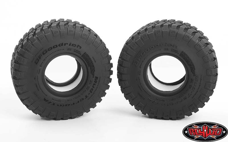 RC4WD 1.9" BFGoodrich Mud-Terrain T/A KM2 X2S Tires 4.56" OD (2)