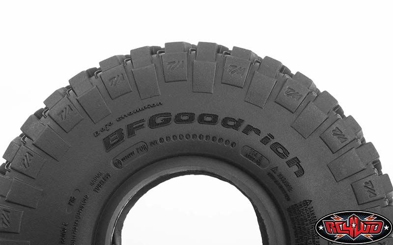 RC4WD 1.9" BFGoodrich Mud-Terrain T/A KM2 X2S Tires 4.56" OD (2) - Click Image to Close