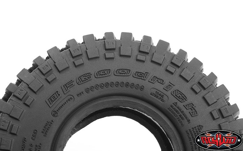 RC4WD 1.7" BFGoodrich Krawler T/A KX X2S Tires 3.70" OD (2) - Click Image to Close