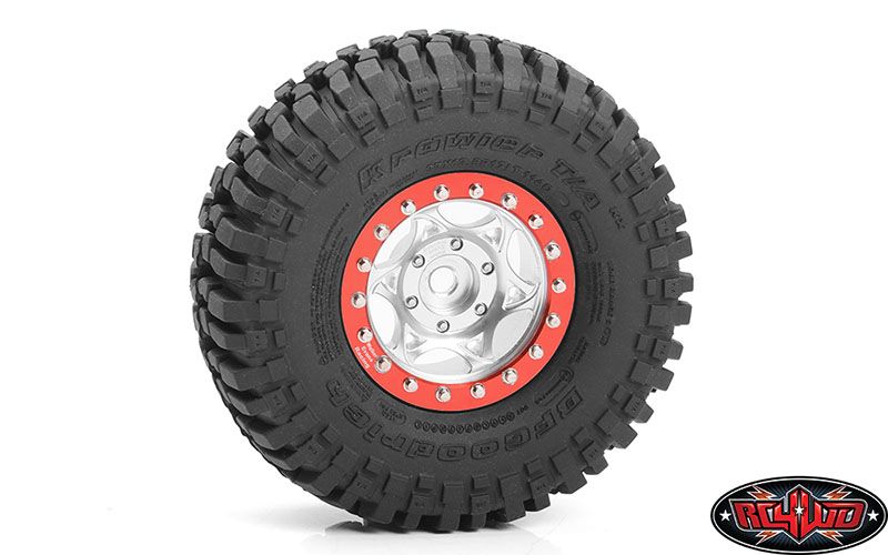 RC4WD 1.7" BFGoodrich Krawler T/A KX X2S Tires 3.70" OD (2) - Click Image to Close