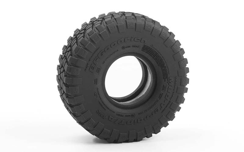 RC4WD 1.55" BFGoodrich M/T T/A KM2 X2S Tires 3.84" OD (2) - Click Image to Close