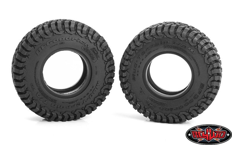 RC4WD 1.9" BFGoodrich Mud Terrain T/A KM3 X2S Tires 4.09" OD (2) - Click Image to Close