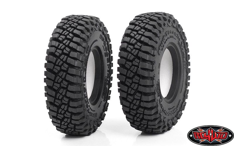 RC4WD 1.9" BFGoodrich Mud Terrain T/A KM3 X2S Tires 4.09" OD (2) - Click Image to Close