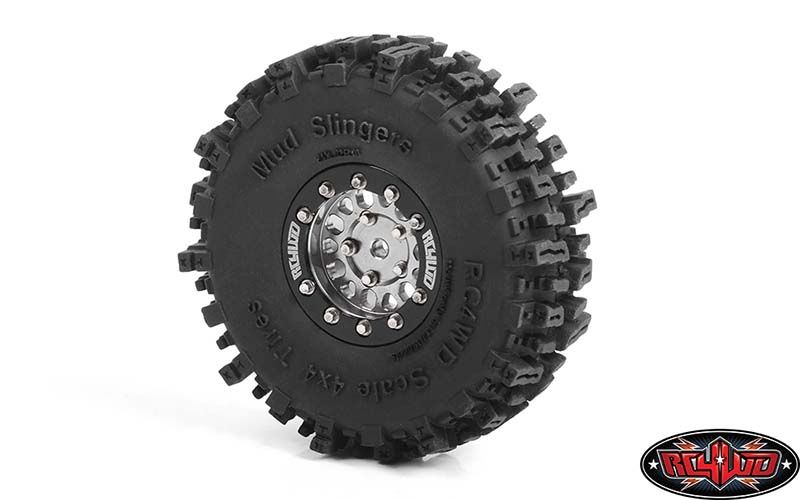 RC4WD 1.0" Mud Slinger Advanced X2S Scale Tires 2.40" OD (2)