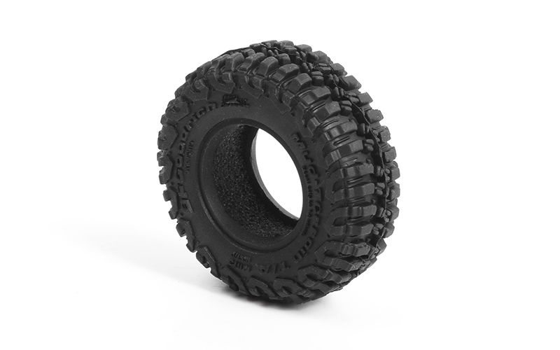 RC4WD 1.0" BFGoodrich T/A KM3 Advanced X2S Tires 1.98" OD (2) - Click Image to Close