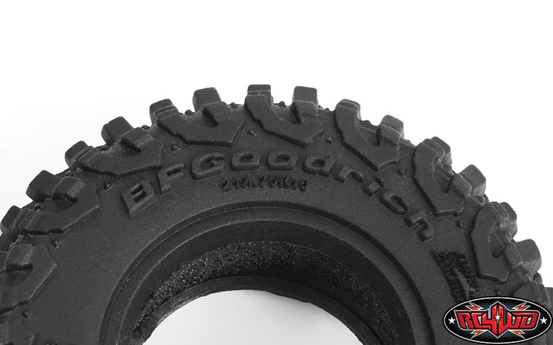 RC4WD 1.0" BFGoodrich T/A KM3 Advanced X2S Tires 1.98" OD (2) - Click Image to Close