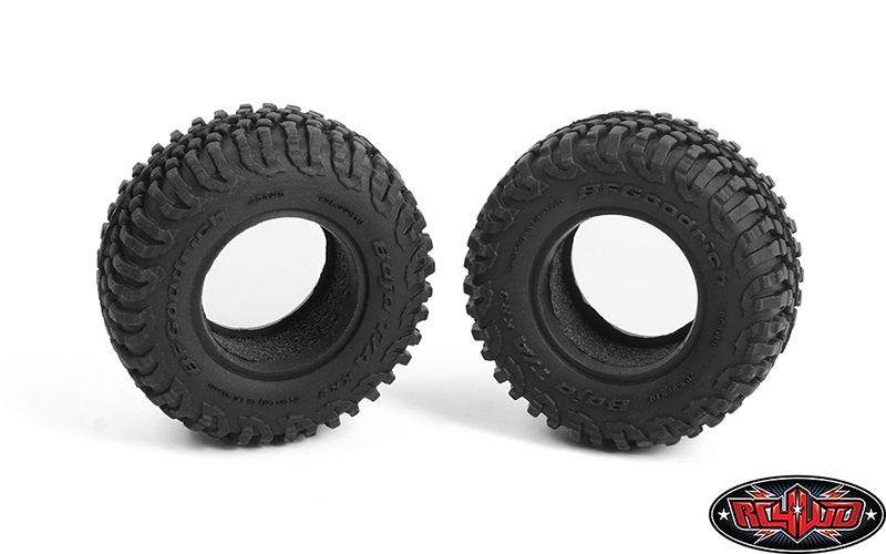 RC4WD 1.0" BFGoodrich T/A KR3 Advanced X2S Tires 2.0" OD (2) - Click Image to Close