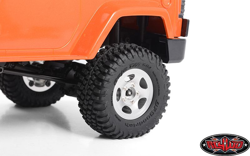 RC4WD 1.0" BFGoodrich T/A KR3 Advanced X2S Tires 2.0" OD (2) - Click Image to Close