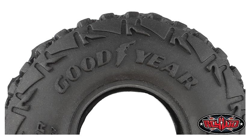 RC4WD 0.7" Goodyear Wrangler MT/R Scale Tires 1.69" OD (2) - Click Image to Close