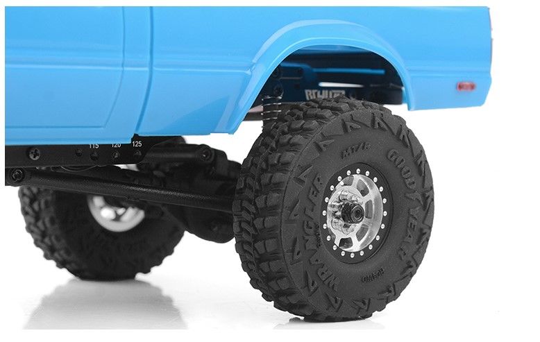 RC4WD 0.7" Goodyear Wrangler MT/R Scale Tires 1.69" OD (2) - Click Image to Close