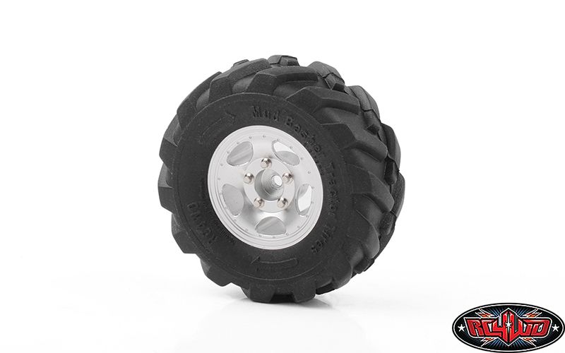 RC4WD 1.0" Mud Basher Scale Tractor Tires 2.12" OD (2) - Click Image to Close