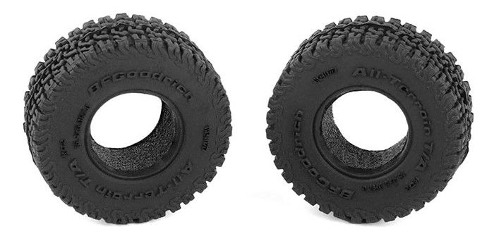 RC4WD 0.7" BFGoodrich All-Terrain K02 Scale Tires 1.53" OD (2)