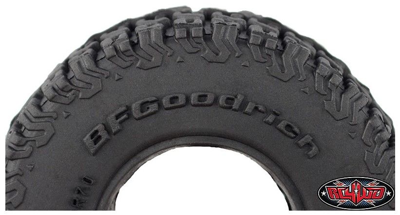 RC4WD 0.7" BFGoodrich All-Terrain K02 Scale Tires 1.53" OD (2)