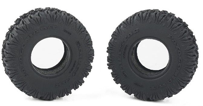 RC4WD 0.7" Milestar Patagonia M/T Scale Tires 1.65" OD (2) - Click Image to Close