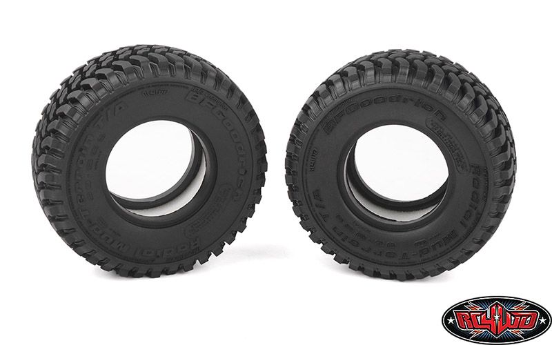 RC4WD 1.9" BFGoodrich Mud Terrain KM Scale Tires 3.93" OD (2) - Click Image to Close