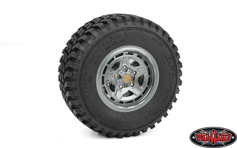 RC4WD 1.9" BFGoodrich Mud Terrain KM Scale Tires 3.93" OD (2) - Click Image to Close