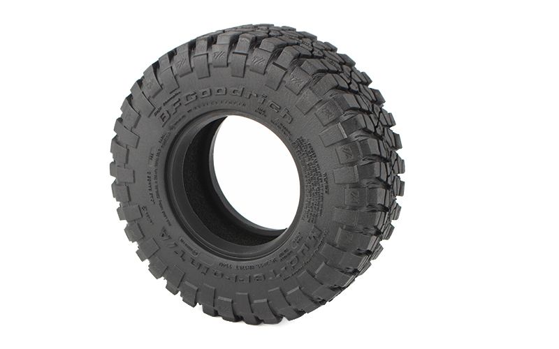 RC4WD BFG Mud-Terrain T/A KM2 1.7" Scale Tires 3.62" OD (2)