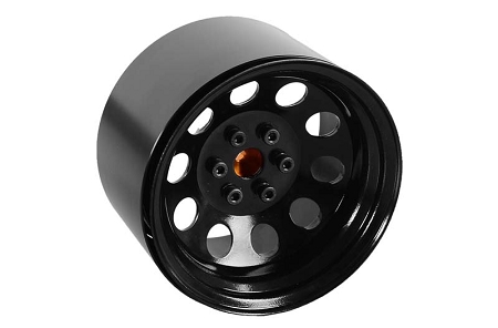 RC4WD 3.8" Pro10 40 Series Steel Beadlock Wheels (Black) (2) - Click Image to Close