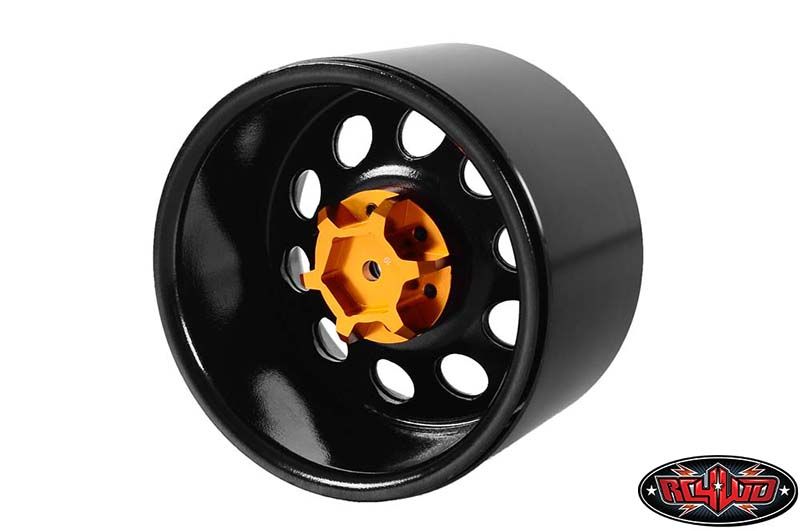 RC4WD 3.8" Pro10 40 Series Steel Beadlock Wheels (Black) (2) RC4WD 3.8" Pro10 40 Series Steel Beadlock Wheels (Black) (2)