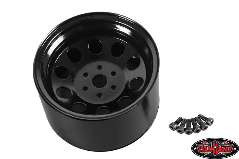 RC4WD 3.8" Pro10 40 Series Steel Beadlock Wheels (Black) (2) RC4WD 3.8" Pro10 40 Series Steel Beadlock Wheels (Black) (2)