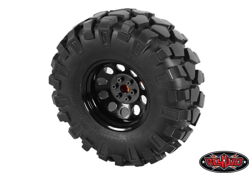 RC4WD 3.8" Pro10 40 Series Steel Beadlock Wheels (Black) (2) - Click Image to Close