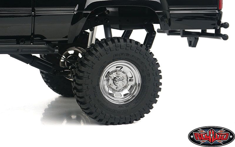 RC4WD 1.7" Stamped Steel Beadlock SR5 Wheels (Chrome) (4) - Click Image to Close