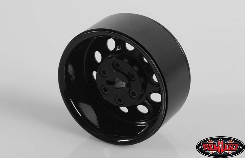 RC4WD 1.9" Pro10 Steel Stamped Beadlock Wheel (Black) (4)