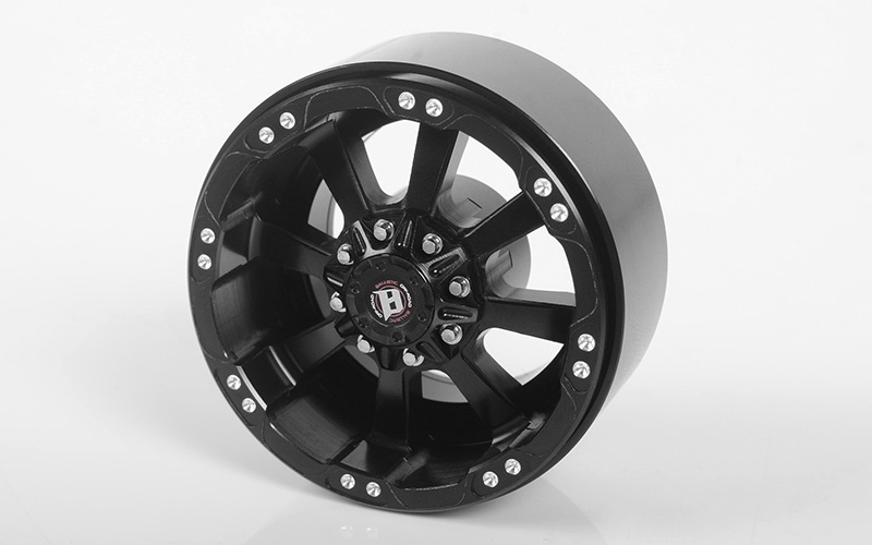 RC4WD 1.7" Ballistic Off Road Morax Beadlock Wheels (Black) (4) - Click Image to Close