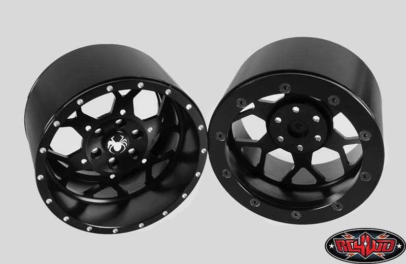 RC4WD 3.8" Huntsman Spider 40 Series Universal Beadlock Whls (2) RC4WD 3.8" Huntsman Spider 40 Series Universal Beadlock Whls (2)