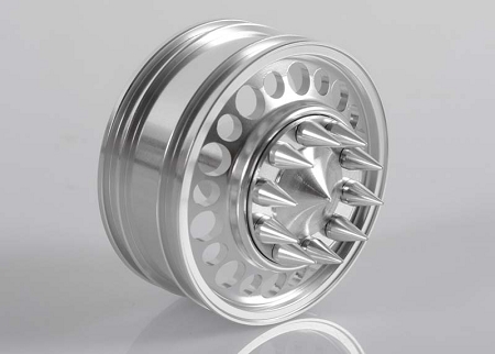 RC4WD Choas Semi Truck Front Wheels w/Spiked Caps - Click Image to Close