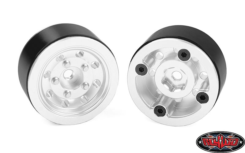 RC4WD 1.0" Classic 8-Hole Beadlock Wheels V2(Compatible w/TRX4M) - Click Image to Close