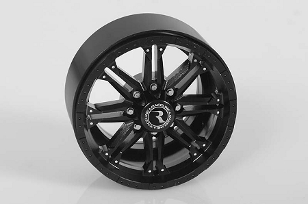 RC4WD 2.2" Raceline Octane Beadlock Wheels (Black) (4) - Click Image to Close